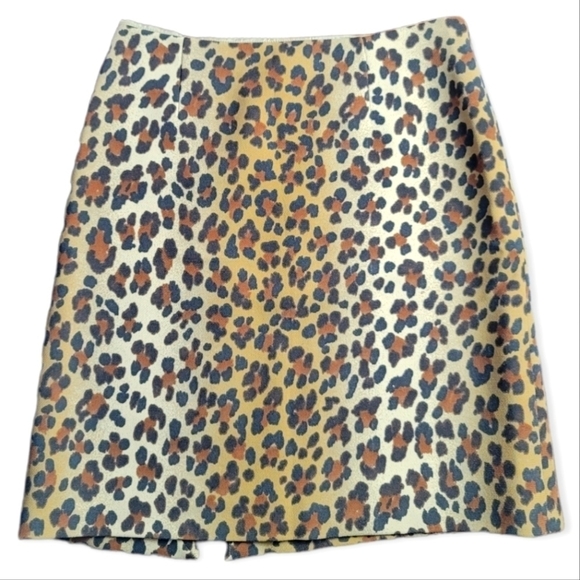 Moschino Cheap and Chic Leopard Mini Skirt